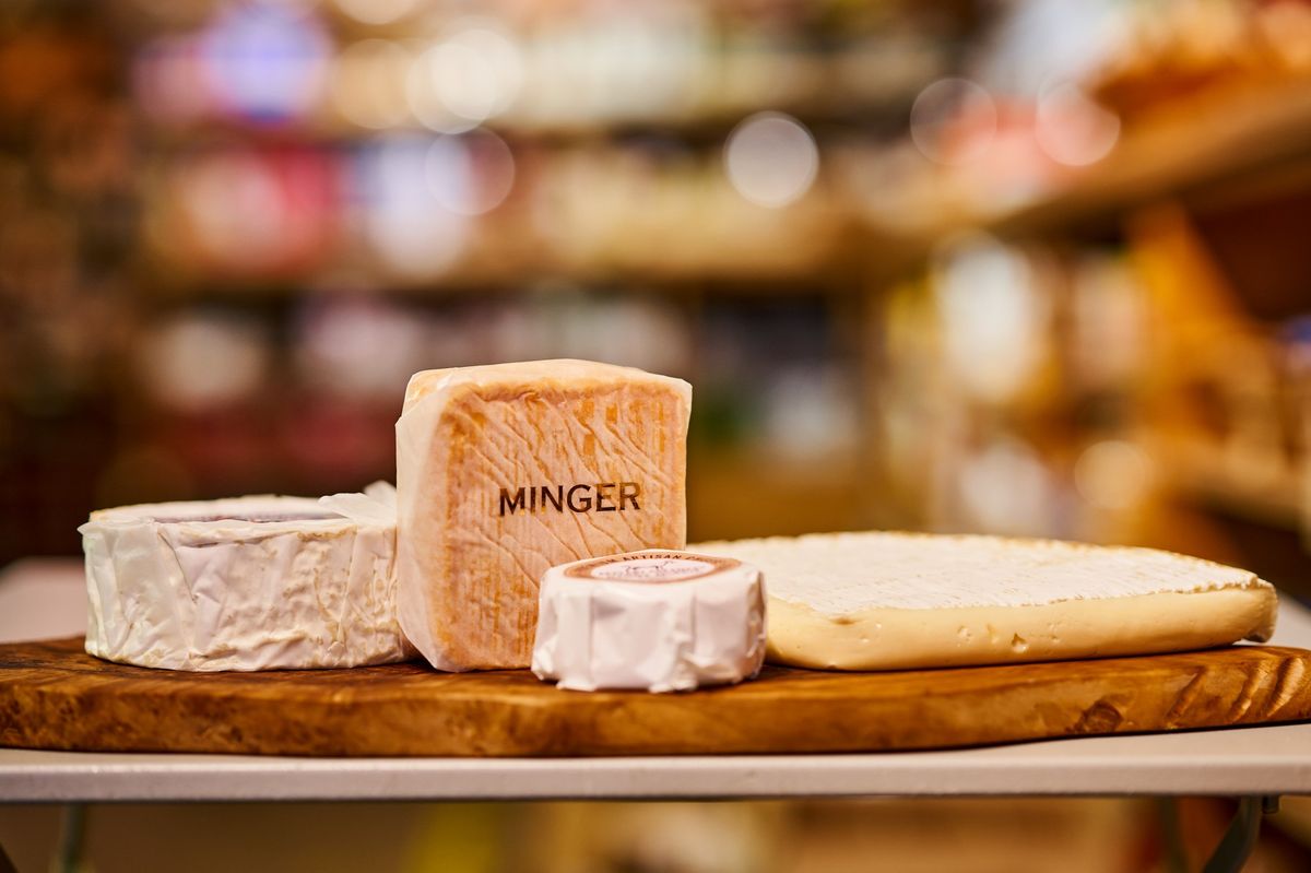 Soft cheese at Provender Brown